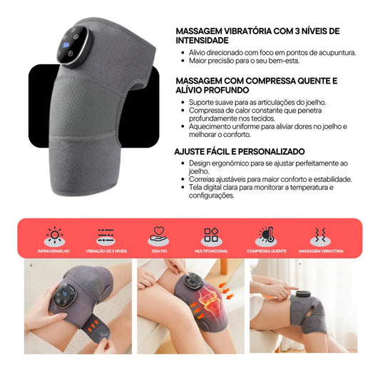 Masajeador De Rodilla Con Calefacción