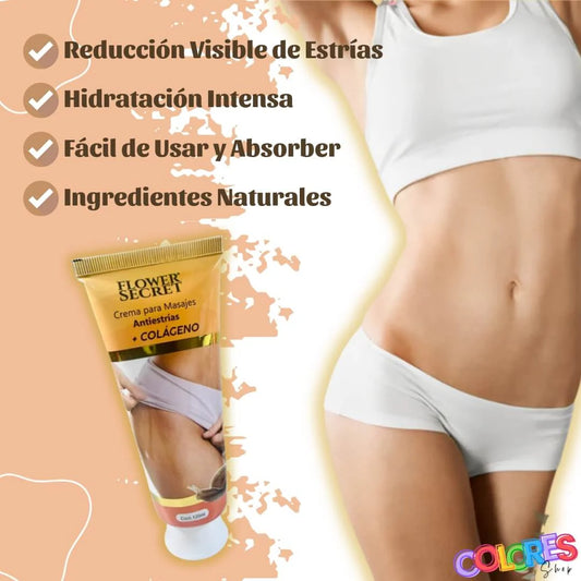 CREMA DE MASAJES ANTIESTRIAS
